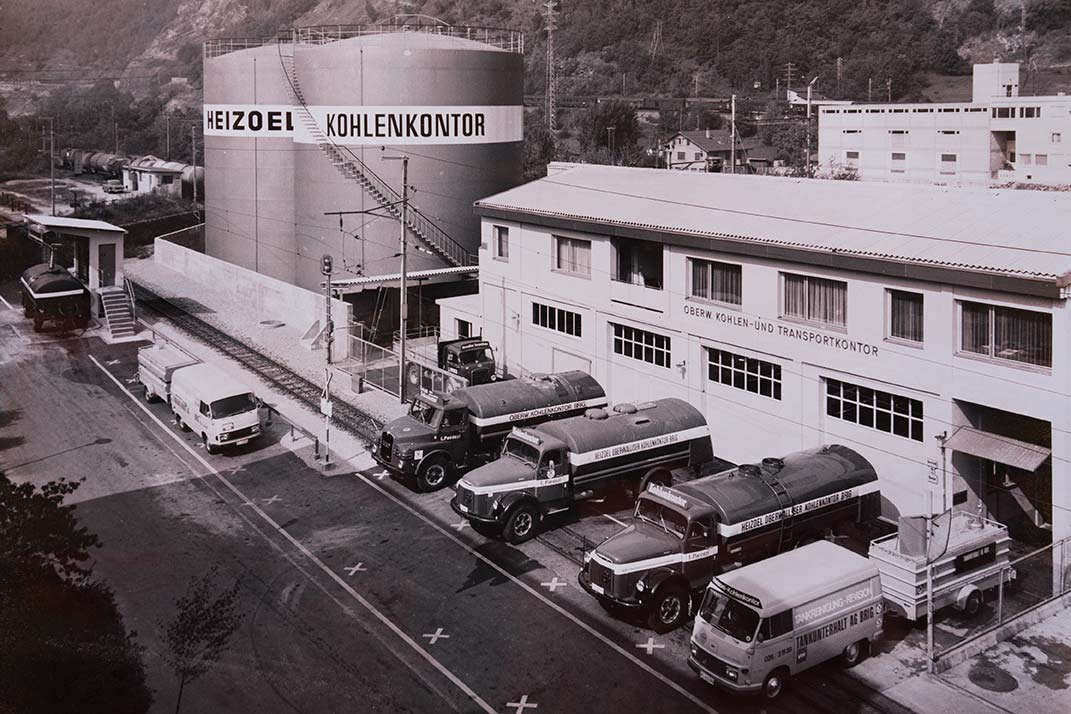 Hauptsitz des Oberwalliser Kohlenkontor in Brig