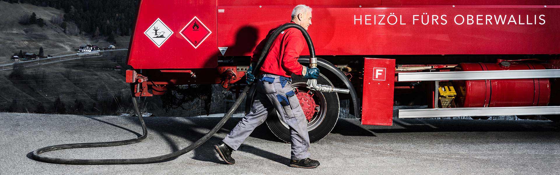 Heizöl für das Oberwallis - Oberwalliser Kohlenkontor